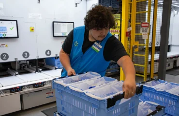 Walmart equipping a store with Symbotic fulfillment system