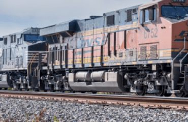 Burglary hits moving BNSF train as container catches fire in Riverside